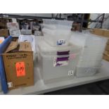 Lot - Assorted Plastic Totes;