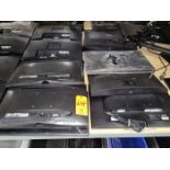 Lot - (25) Assorted Flat Panel PC Monitors & Monitor Arms; on (1) Shelf