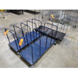 Lot - (3) Steel Carts;