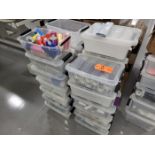Lot - Assorted Embroidery Thread; in (25) Totes