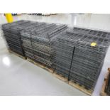 Lot - Steel Wire Pallet Rack Decking; (38) approx. per Pallet, on (3) Pallets