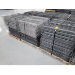 Lot - Steel Wire Pallet Rack Decking; (38) approx. per Pallet, on (3) Pallets