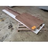 Lot Lancaster(?) Wall-Mounted Café Table; (Disassembled)