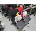 Lot - (12) Assorted Swivel Chairs;