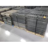 Lot - Steel Wire Pallet Rack Decking; (38) approx. per Pallet, on (3) Pallets