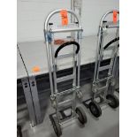 Uline Model H-1363 Convertible Hand Truck; 500 lb. Hand Truck/800 lb. Platform Load Capacities,