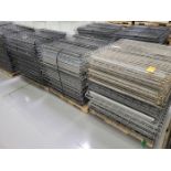 Lot - Steel Wire Pallet Rack Decking; (38) approx. per Pallet, on (3) Pallets