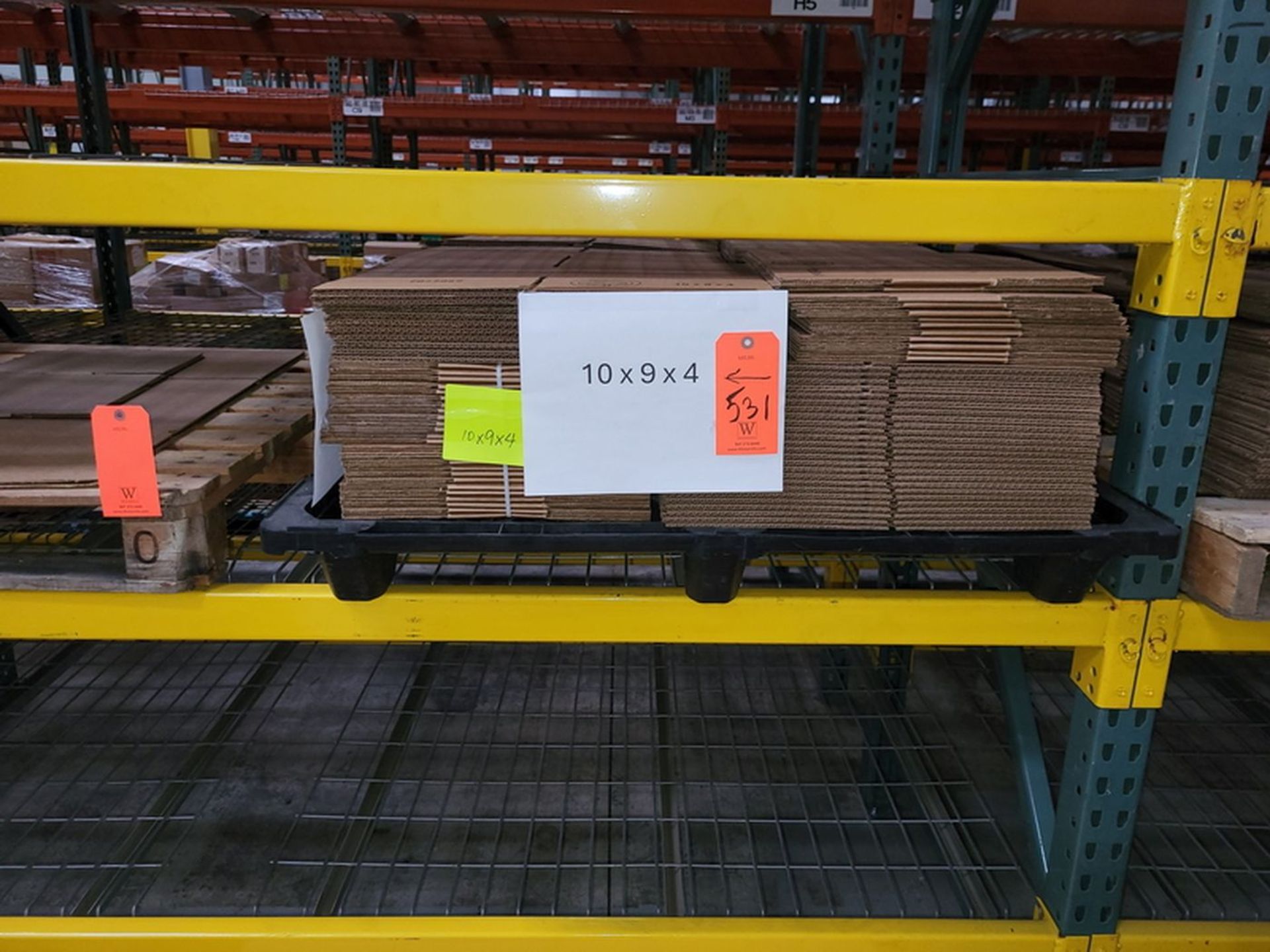Lot - Assorted Corrugated Boxes; No Name, on (11) Pallets - Image 4 of 9