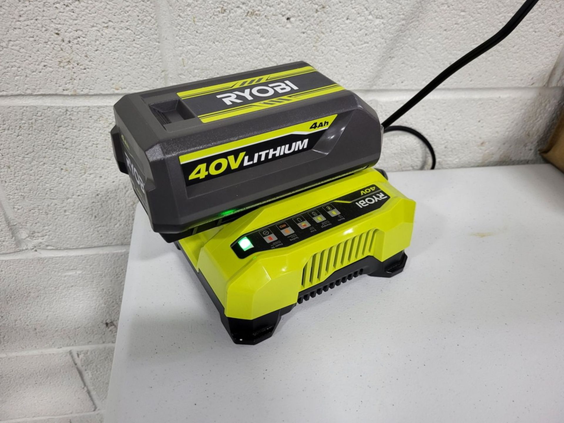 Ryobi 40V Lithium Model 4Ah Cordless Snow Thrower; Includes Battery and Charger - Image 4 of 4