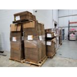 Lot - Assorted Corrugated Boxes; No Name, on (7) Pallets