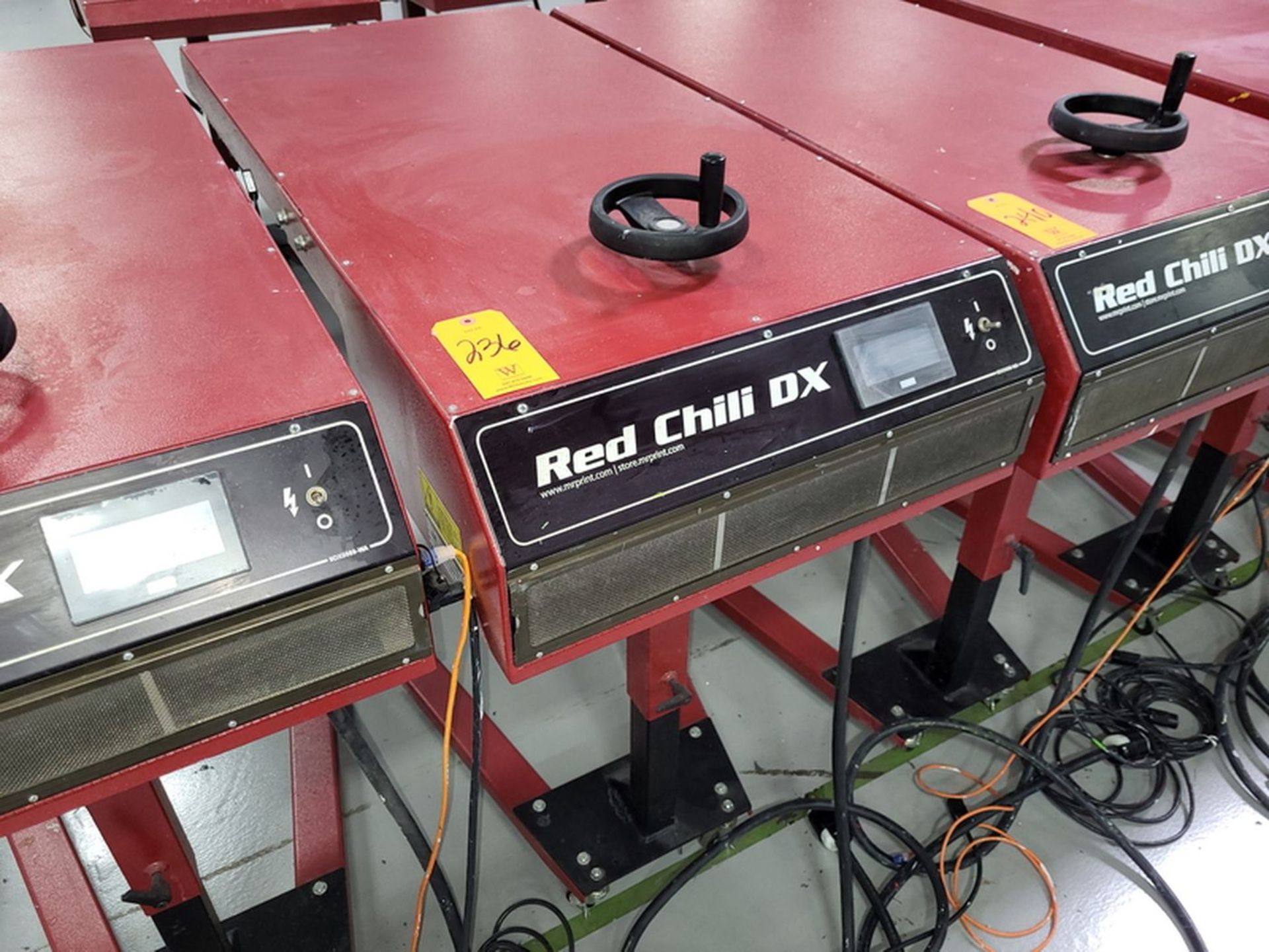 M & R Red Chili DX Model REDDX20244436A Freestanding Portable Quartz Flash Cure Unit, S/N: