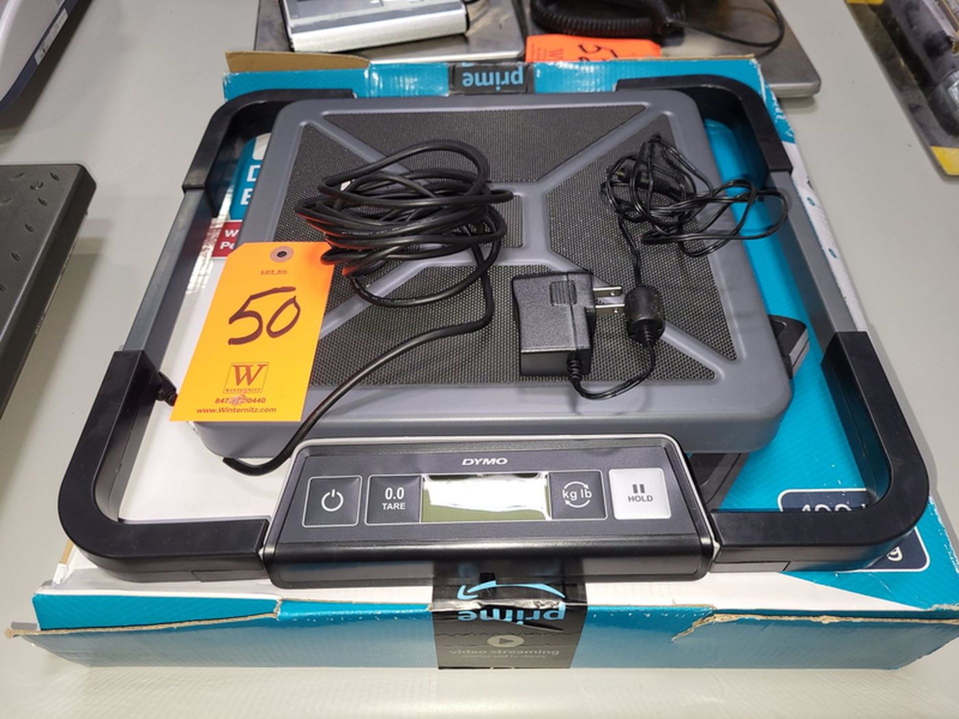 Dymo 100 lb. Cap. Bench-Top Digital Postal Scale; USB Connection (Unused with Box)
