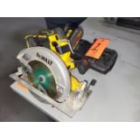 DeWalt 7-1/4 in. Cordless Circular Saw; 20-Volt Max., Includes Battery & Charger