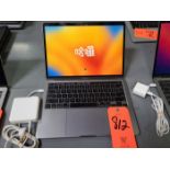 MacBook Pro Notebook Computer; 13 in. Screen, (4) USB-C Ports, Headphone Jack, AC Power Adapter