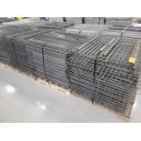 Lot - Steel Wire Pallet Rack Decking; (38) approx. per Pallet, on (3) Pallets