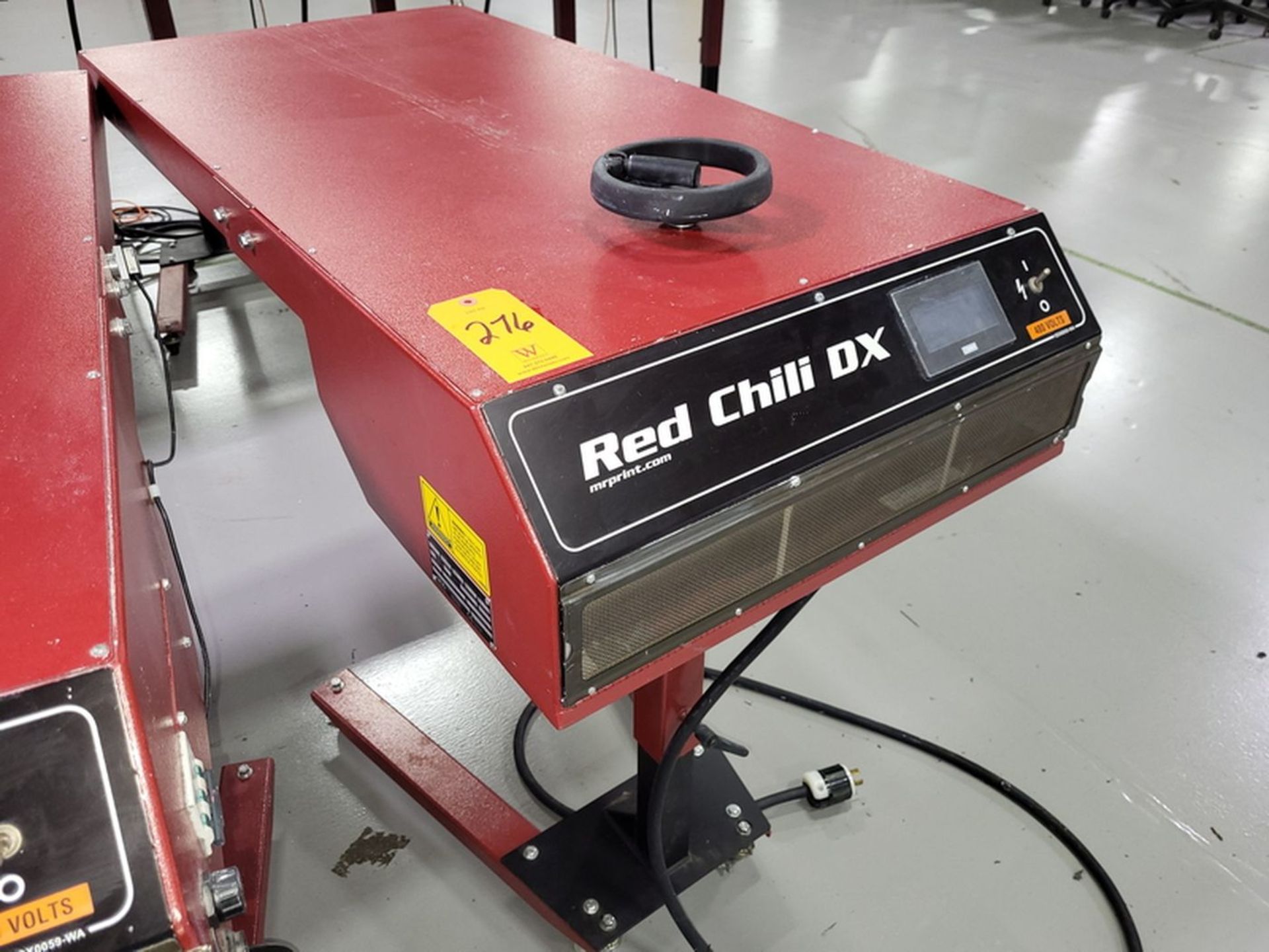 M & R Red Chili DX Model REDDX20244436A Freestanding Portable Quartz Flash Cure Unit, S/N: