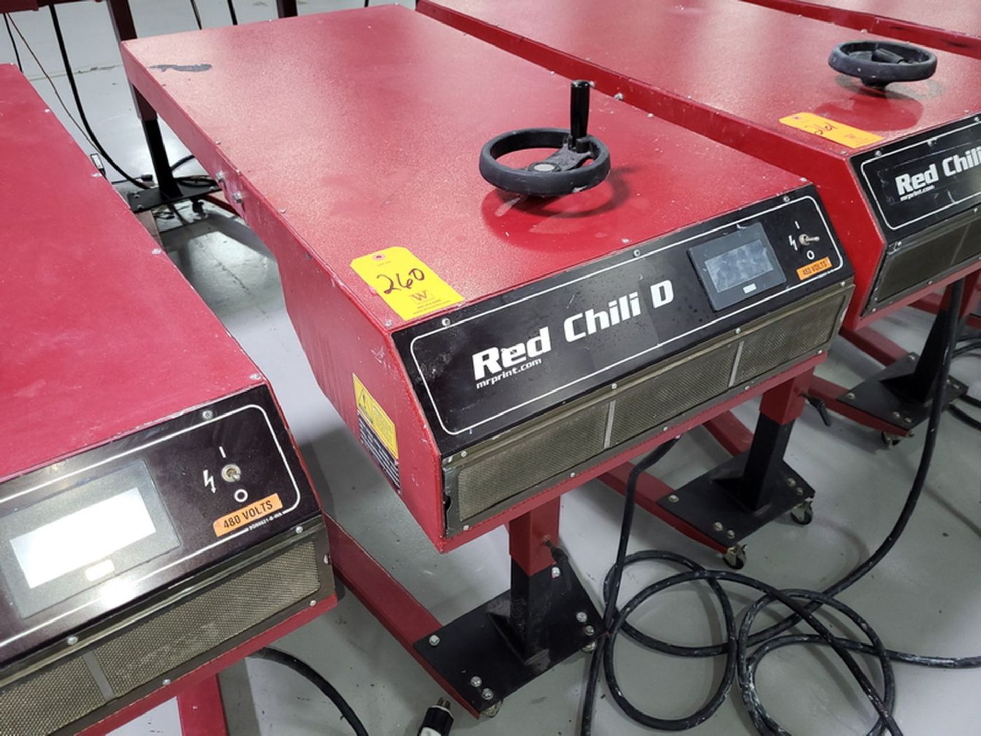 M & R Red Chili D Model REDD20244436AA Freestanding Portable Quartz Flash Cure Unit, S/N: 131397450R