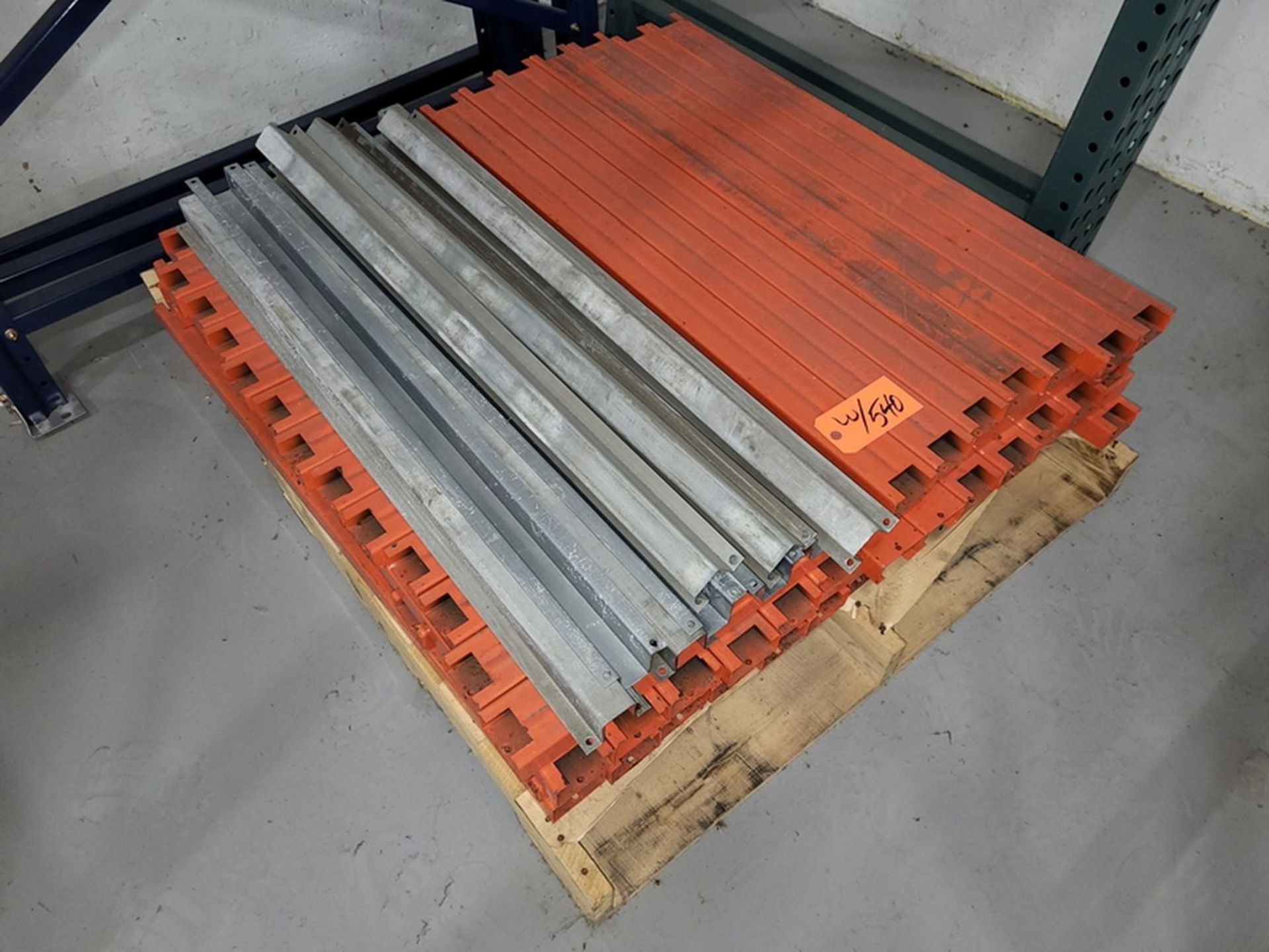 Lot - (15) Sections of Heavy Duty Adjustable Pallet Racking; 8 ft. wide x 42 in. deep x 22 ft. - Image 3 of 4