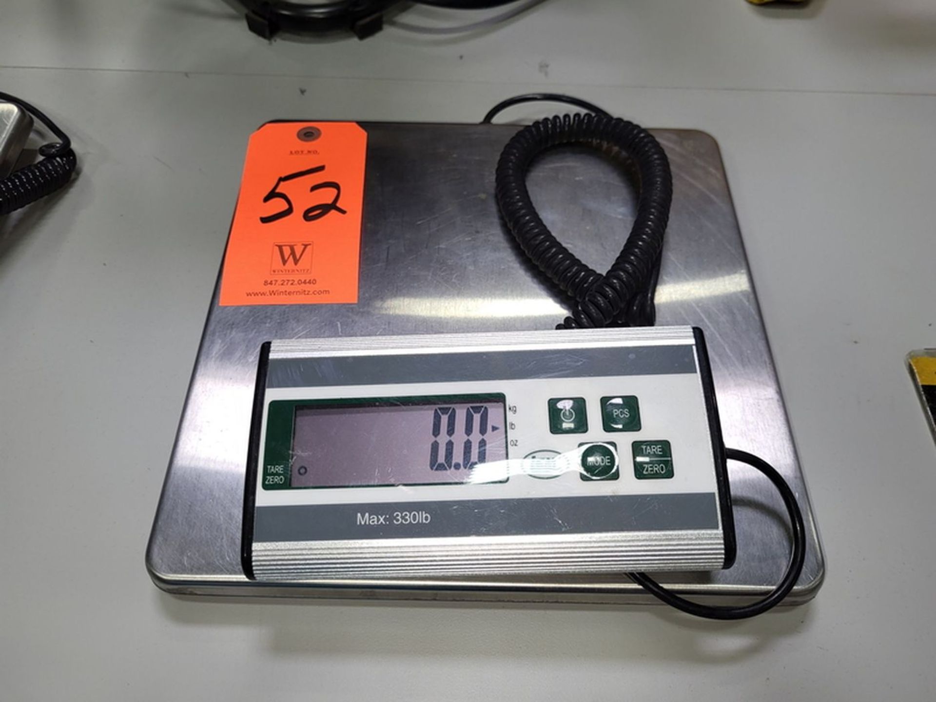 LEM 330 lb. Cap. Model 1167 Bench-Top Digital Scale; with Read-Out, USB Connection