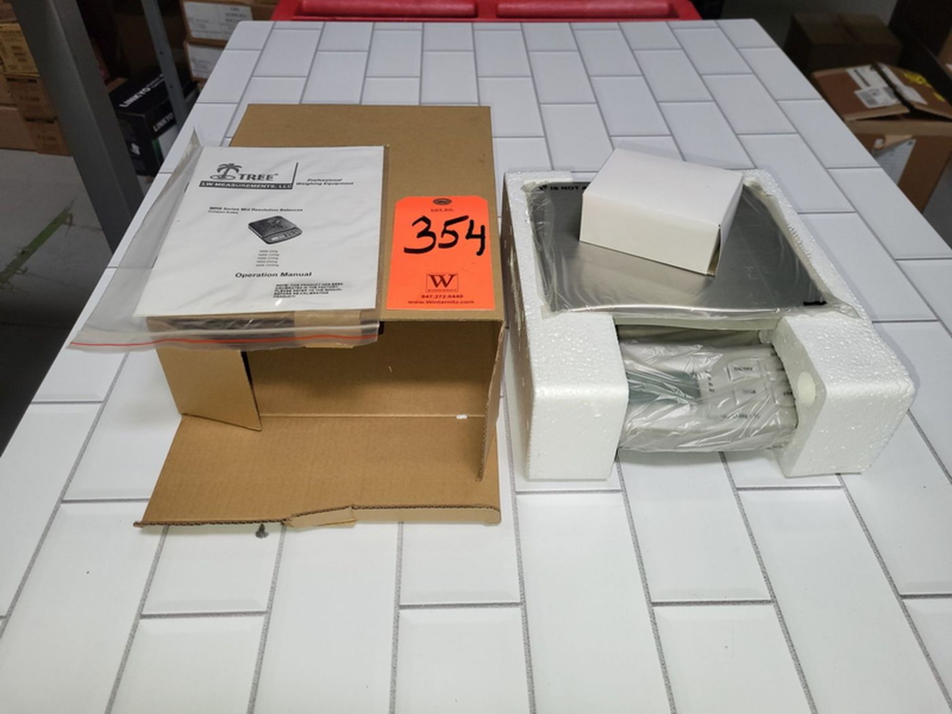 Tree Model MRB 6000 Analytical Balance, S/N: MR1703037; 6,000-g. x 1-g. Cap., New in Box with AC - Image 2 of 3