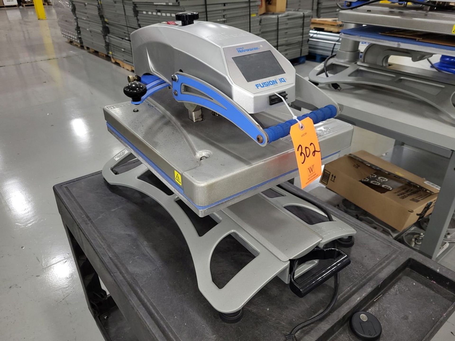 Stahls Hotronix Model XF Fusion IQ Bench-Top Thermal Transfer Press, S/N: 201901120 (2019); 16 in. x - Image 2 of 2