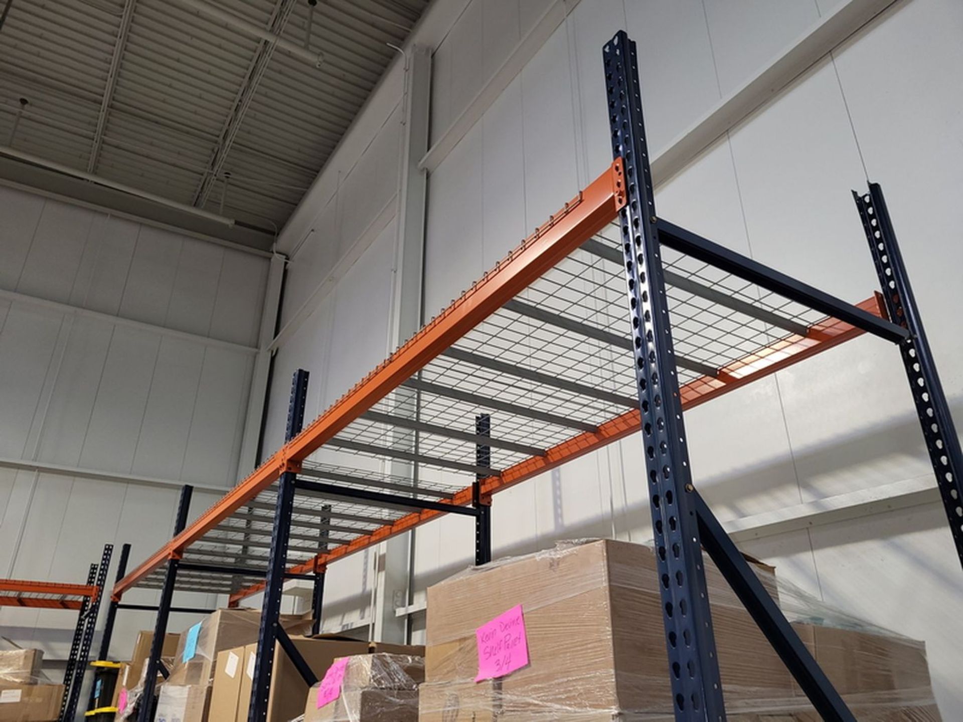 Lot - (3) Sections of Interlake Medium Duty Adjustable Pallet Racking; 8 ft. wide x 48 in. deep x 12 - Image 2 of 2