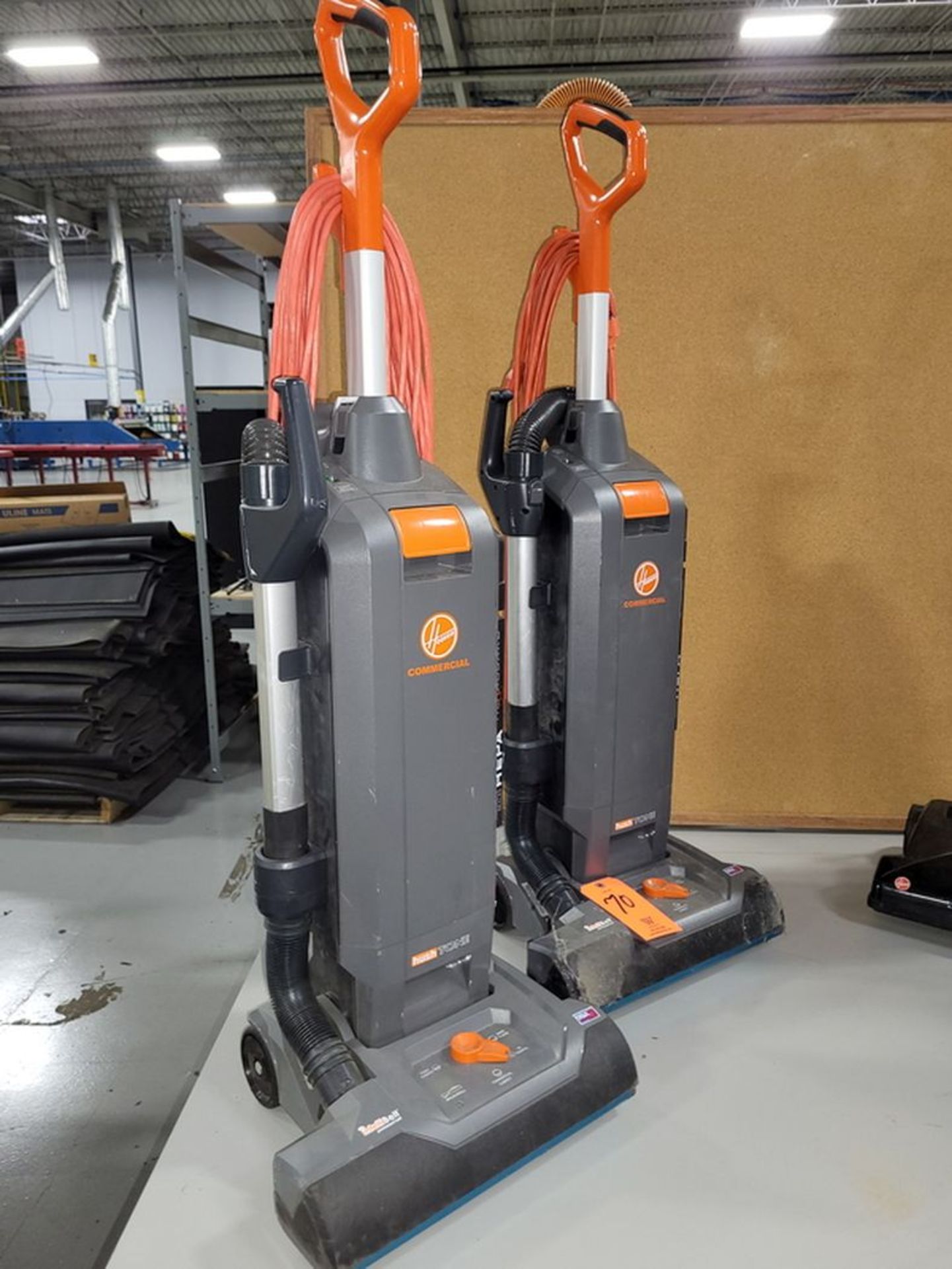 Lot - (2) Hoover Commercial HEPA Filtered Vacuum Cleaners; - Image 2 of 2
