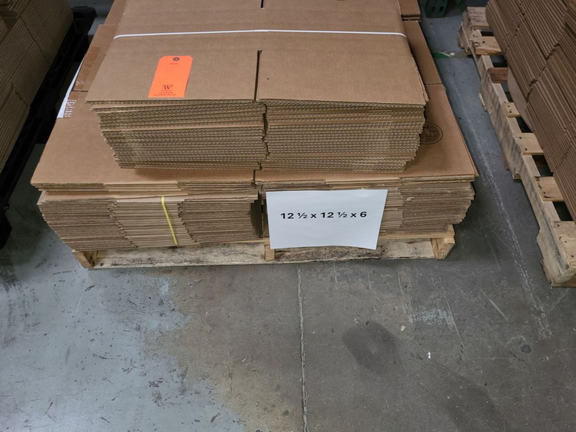 Lot - Assorted Corrugated Boxes; No Name, on (11) Pallets - Image 3 of 9