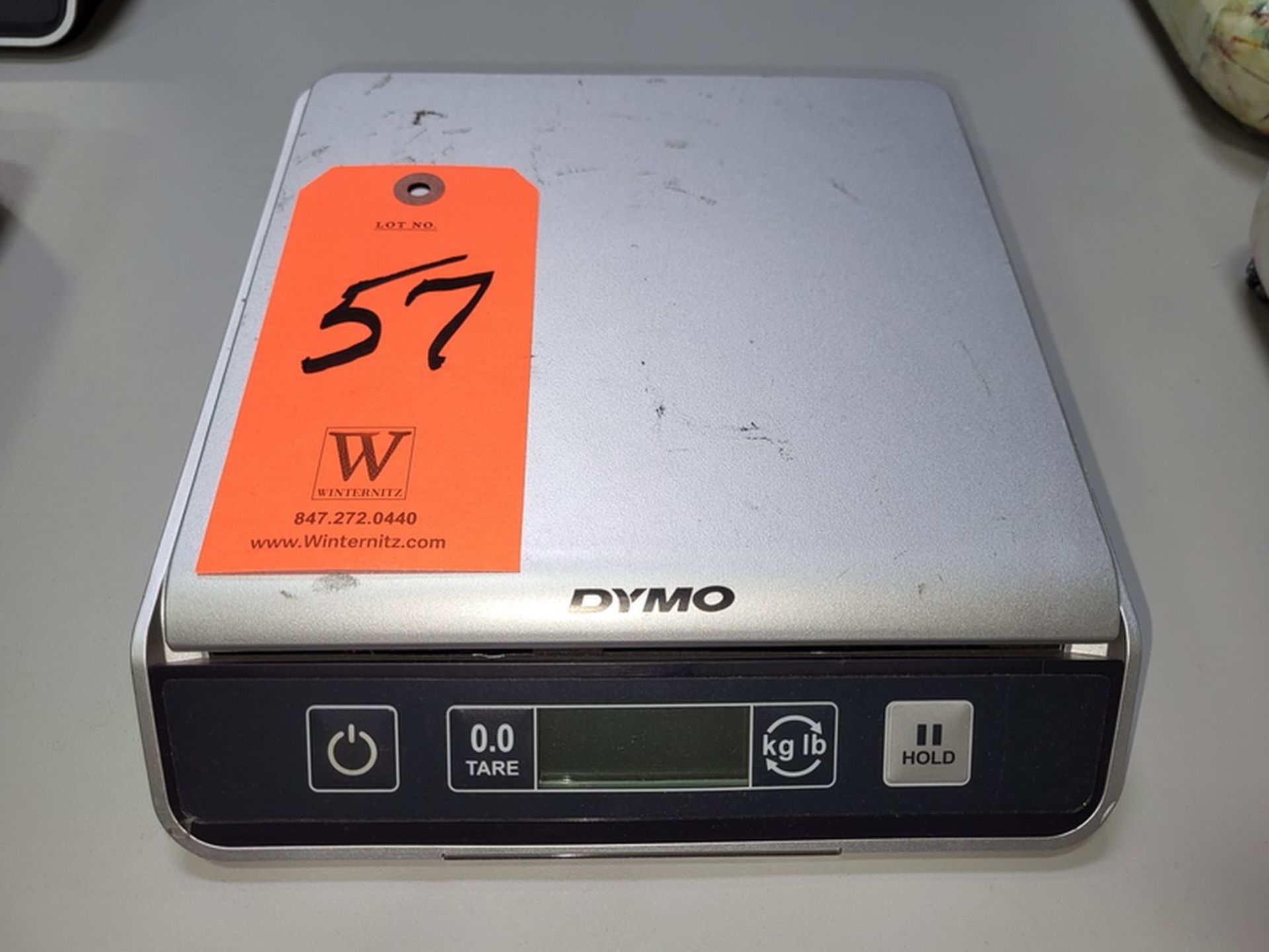 Dymo 25 lb. Cap. Model M25-US Bench-Top Digital Scale; Battery Operated