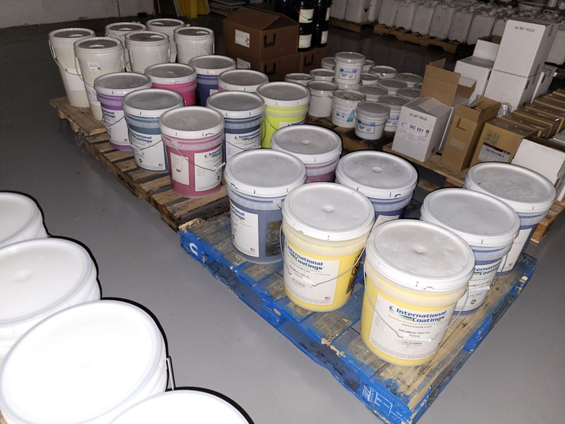 Lot - Assorted Unused Silk Screen Chemicals (and/or Inks), (16) 30-kg. Canisters, to Include: (2) - Image 3 of 4