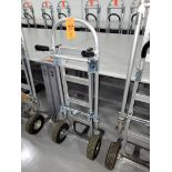 Uline Model H-1480 Jr. Convertible Hand Truck; 500 lb. Hand Truck/800 lb. Platform Load