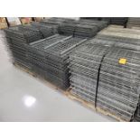 Lot - Steel Wire Pallet Rack Decking; (38) approx. per Pallet, on (3) Pallets