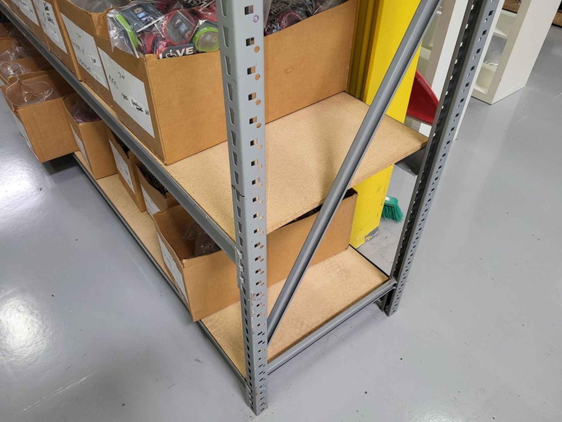 Lot - (5) Sections of Light Duty Shelving, to Include: (6) Uprights, 5-Tier with (50) Cross - Image 2 of 2