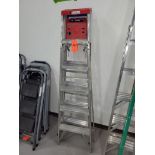Davidson 6 ft. Aluminum Ladder; 200 lb. Cap.