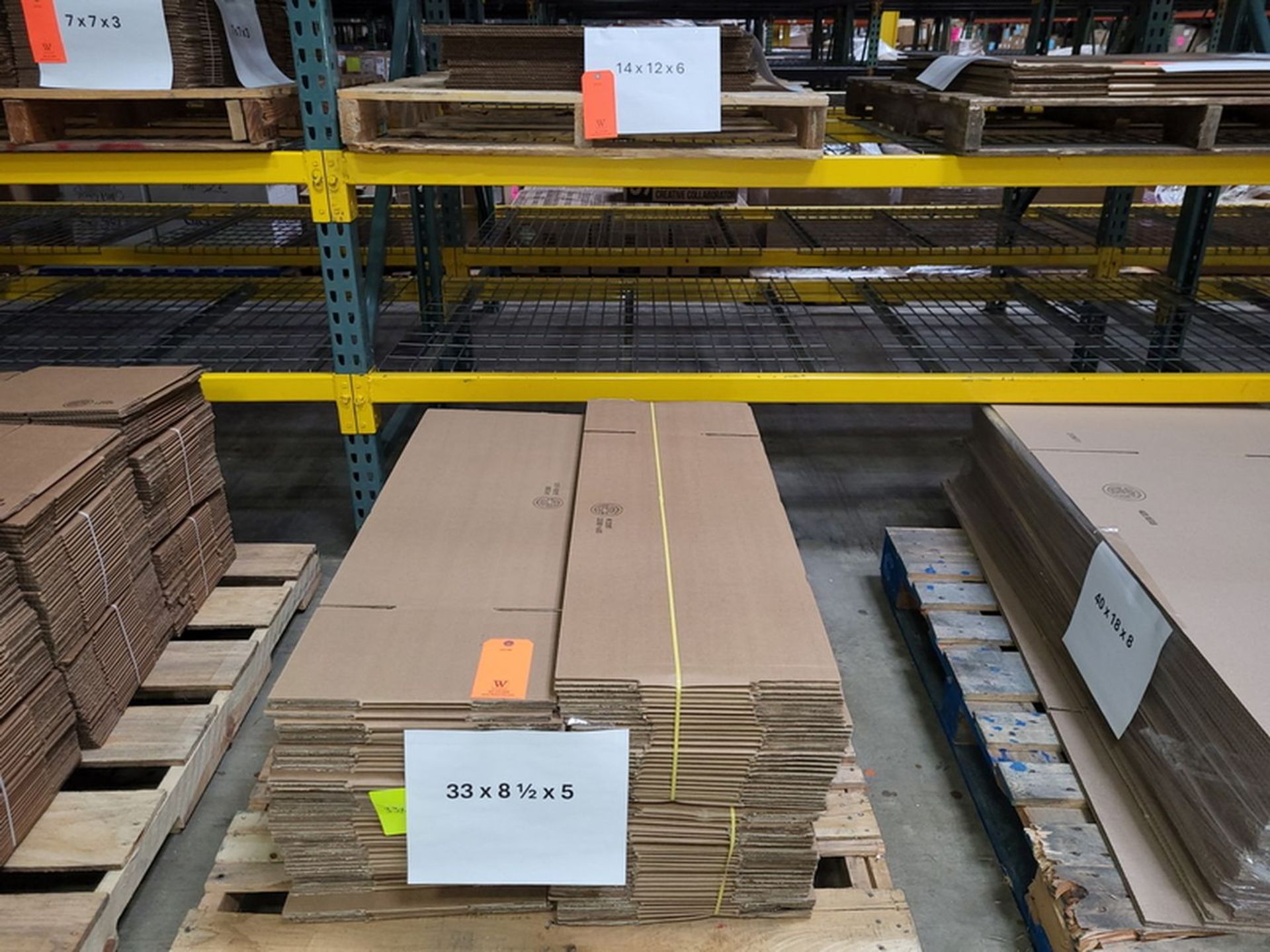 Lot - Assorted Corrugated Boxes; No Name, on (24) Pallets - Image 15 of 17