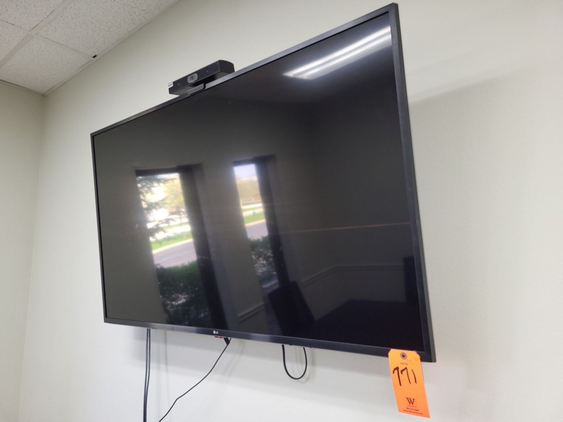 LG 54 in. (approx.) Wall Mounted Flat Screen TV/Monitor; with Remote