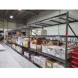 Lot - (5) Sections Light Duty Adjustable Shelving; 8 ft. wide x 48 in. deep x 8 ft. high, Steel Wire