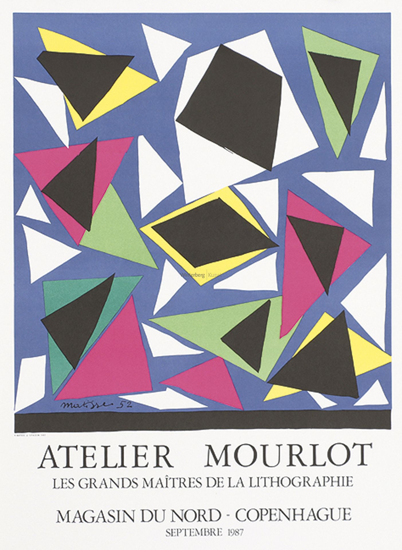 HENRI MATISSE: Atelier Mourlot. Les grands Maîtres de la Lithographie.