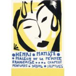 HENRI MATISSE: Henri Matisse. Maison de la Pensée Française... Chapelle Peintures - Dessins - Sculp