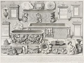 GIOVANNI BATTISTA PIRANESI: Cippi di Marmo...