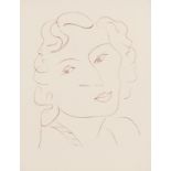 HENRI MATISSE: Jeune Femme en Face.