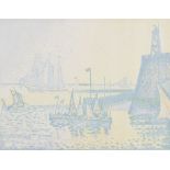 PAUL SIGNAC: Le Soir (La Jetée de Flessingue).