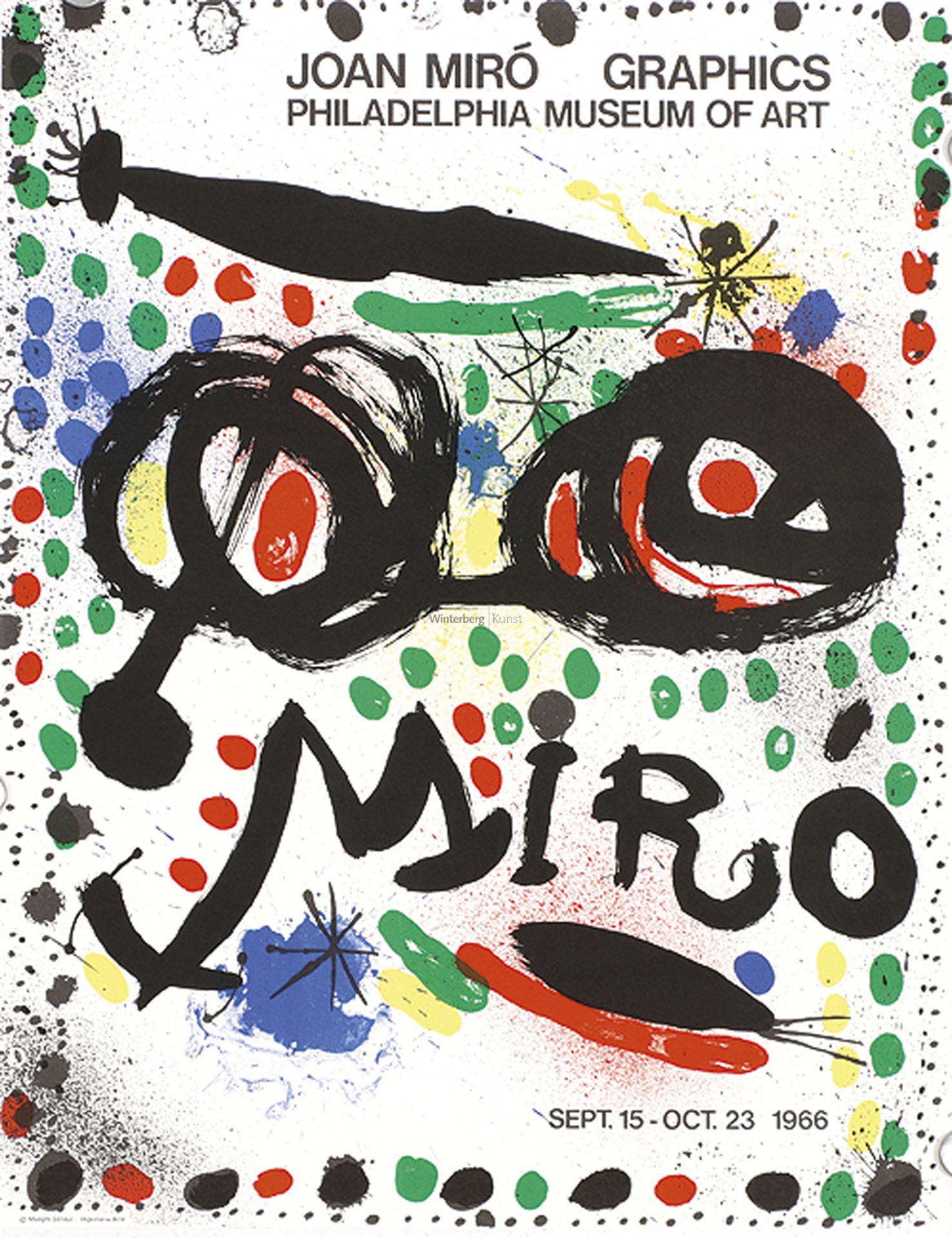 JOAN MIRO: Joan Miró. Graphics.