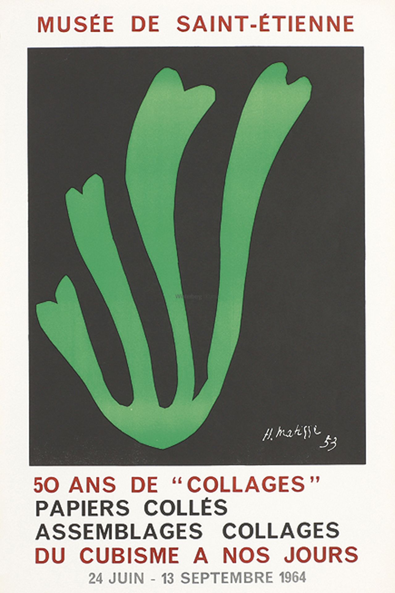 HENRI MATISSE: 50 Ans de „Collages“...