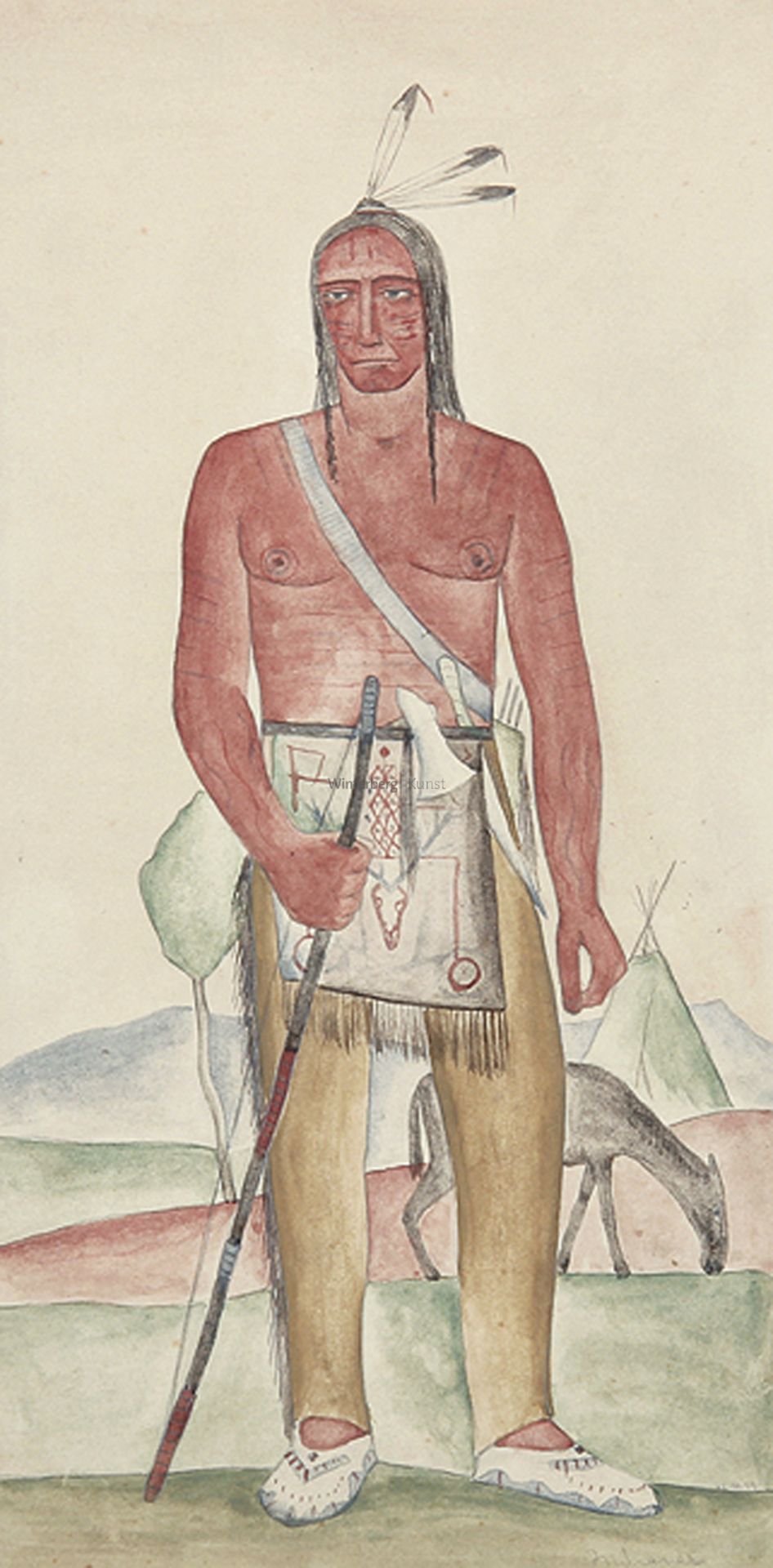 MAX RADLER: „Indianer“.