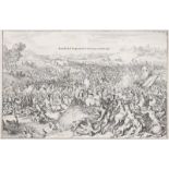 ROMEYN DE HOOGHE: Bataille de l'Empereur Iulien près Strasbourgh.