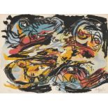 KAREL APPEL: Composition avec des Faces.