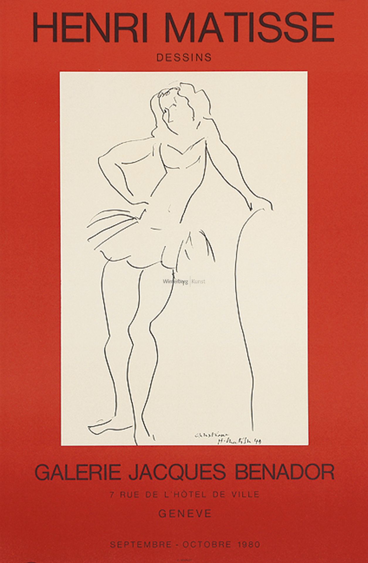 HENRI MATISSE: Henri Matisse Dessins.