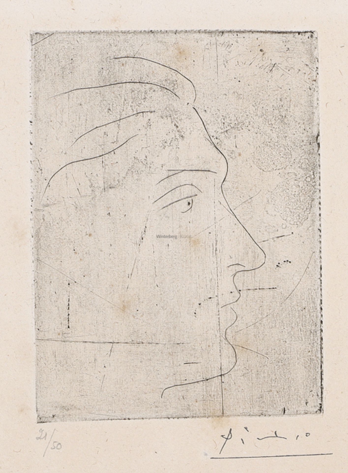 PABLO PICASSO: Profil I.