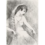 MARIE LAURENCIN: Jeune abandonnée.